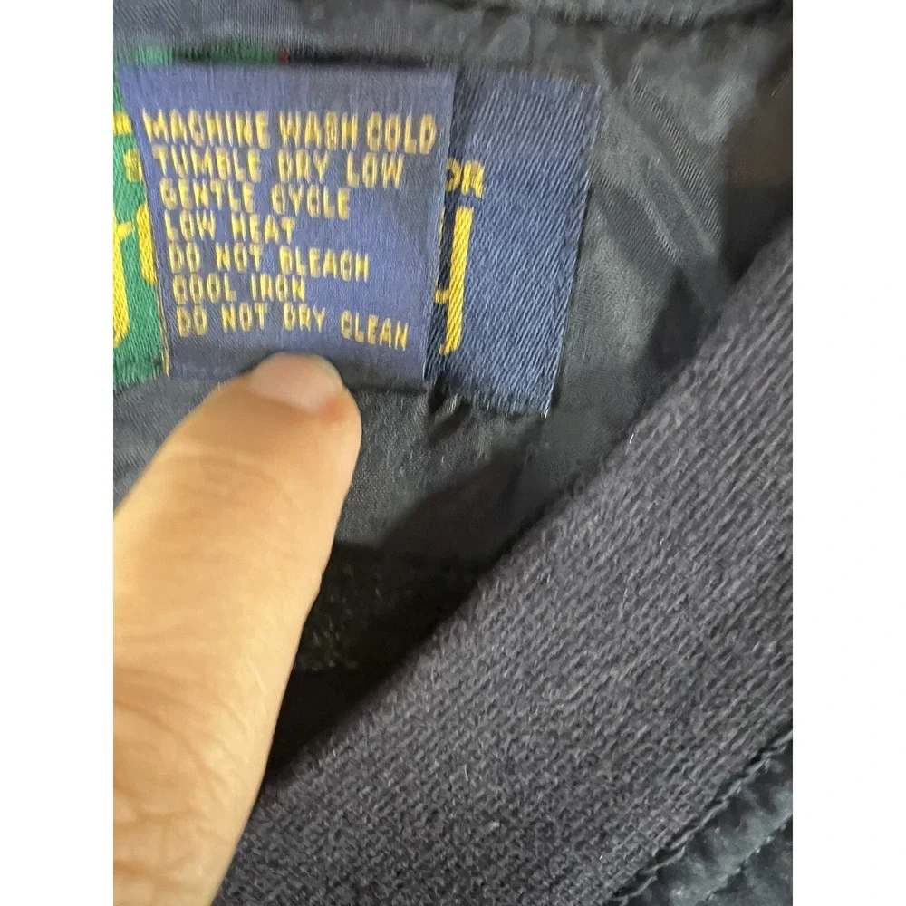 David Sticker Fairway Pullover Windbreaker XL Navy Blue